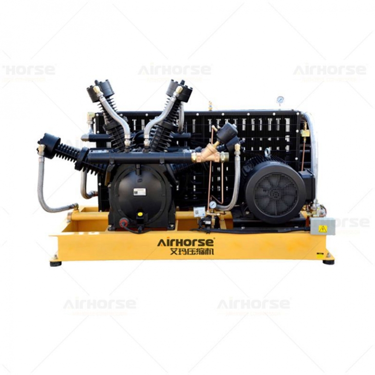 BOOSTER AND MEDIUM PRESSURE PISTON AIR COMPRESSOR