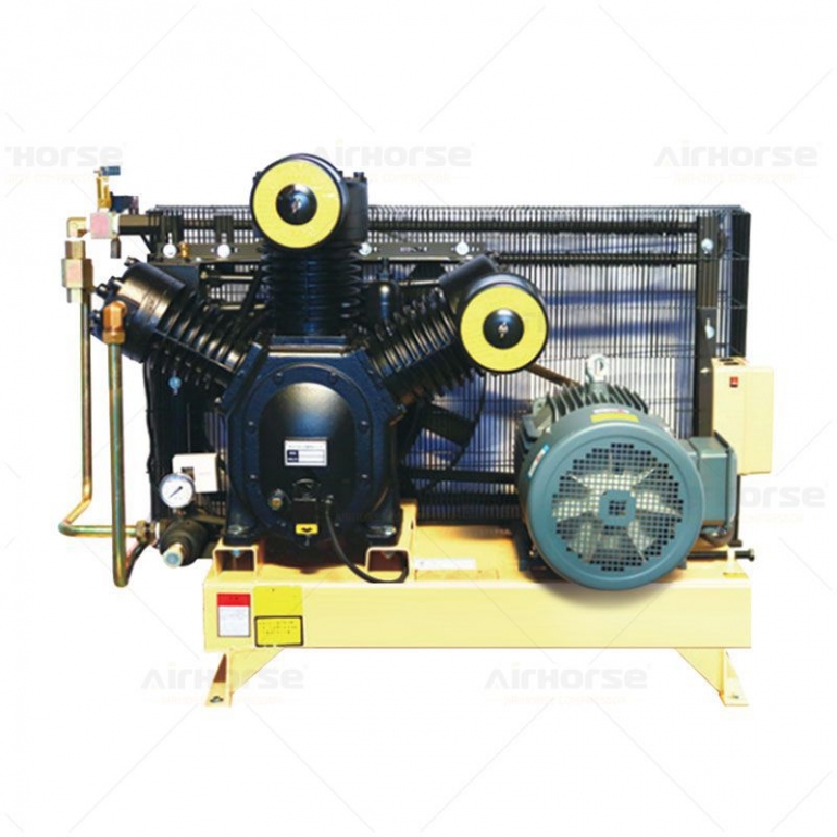 BOOSTER AND MEDIUM PRESSURE PISTON AIR COMPRESSOR