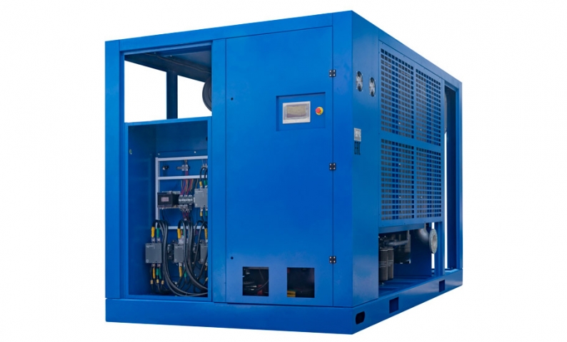 The application of direct driven screw air compressor in the research and development of environmental protection equipment